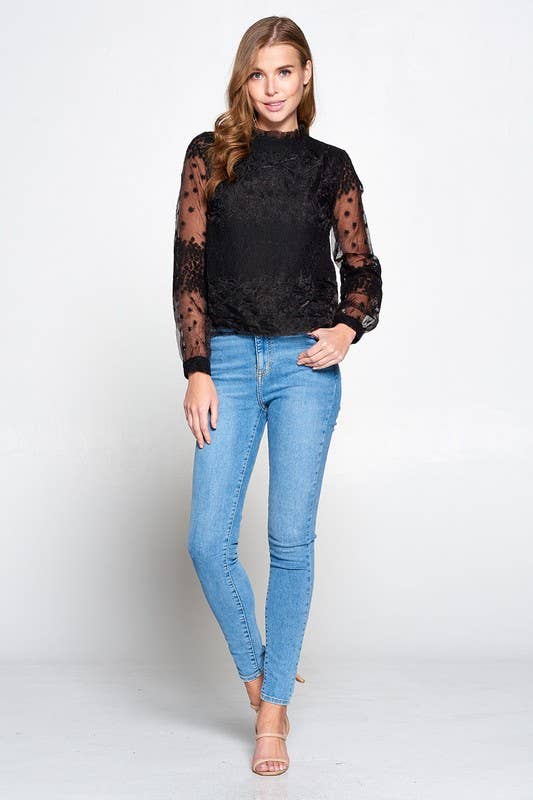 Strut & Bolt - Wholesale Blouse - Women's - Bedelia Lace Blouse11