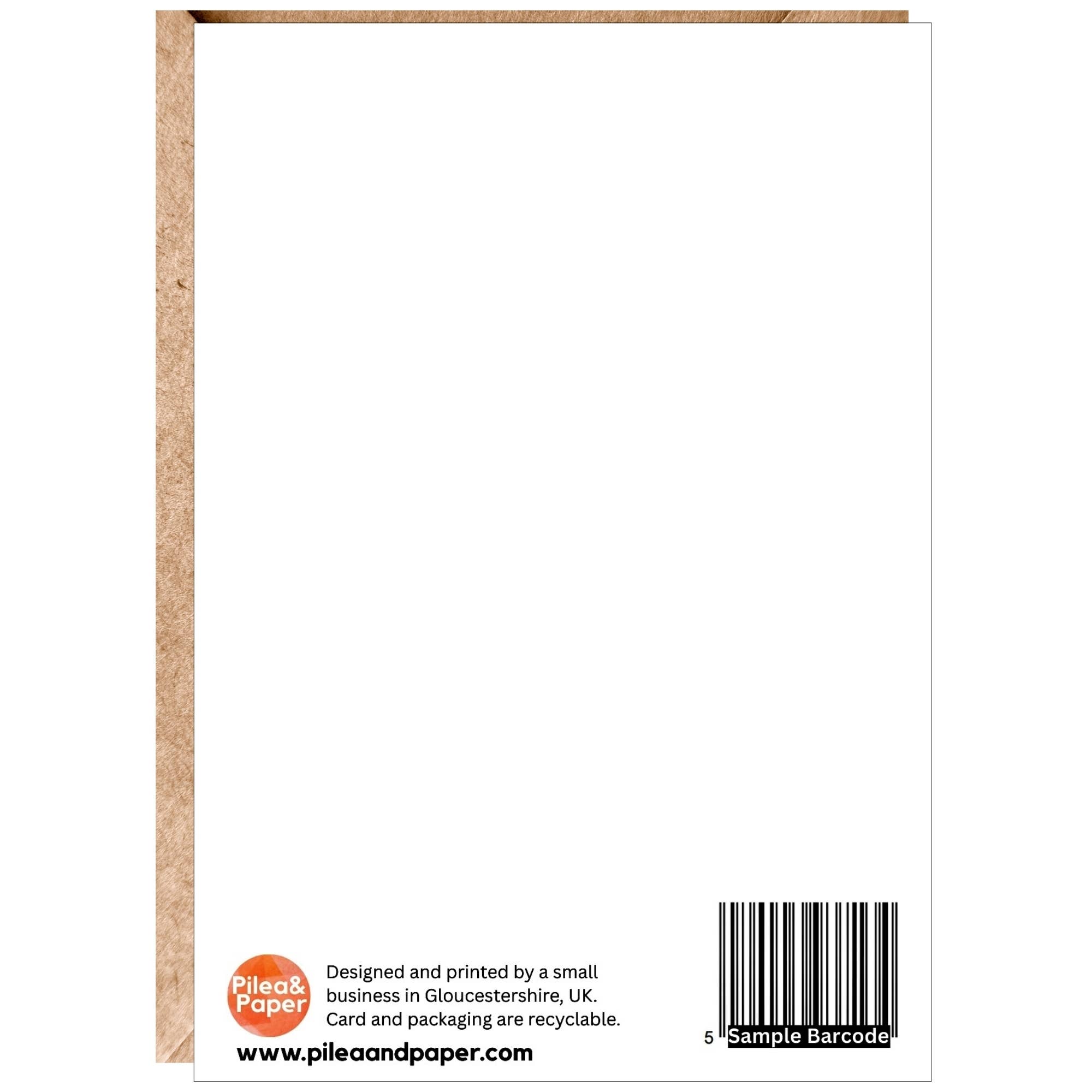 Pilea&Paper – wholesale Birthday card – Papa - Premium Greeting Card2