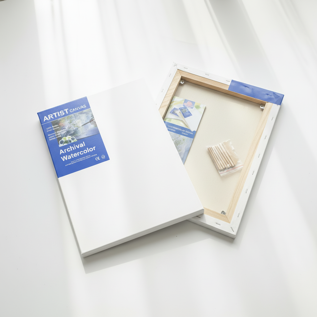 Nobel Arts - Wholesale Painting Paper - 100% Cotton Watercolour Stretched Canvas0