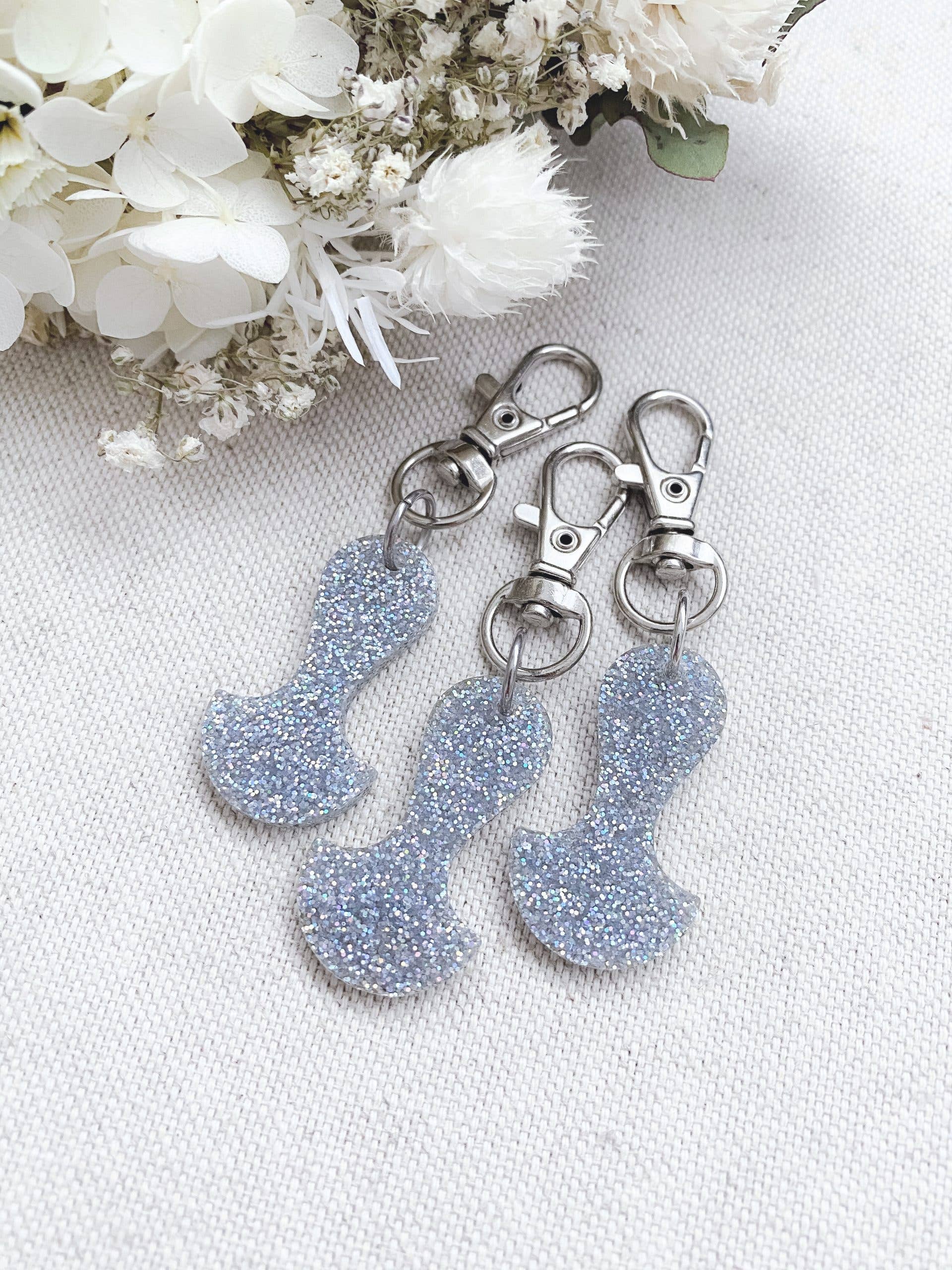 Chuckle & Wood - Wholesale Keychain – Women's - Trolley Tokens - Glitter20