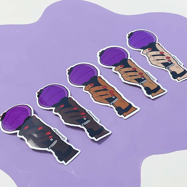 Autocollants de bombes de l'armée internationale pour la vente par Love MadEye Designs LLC