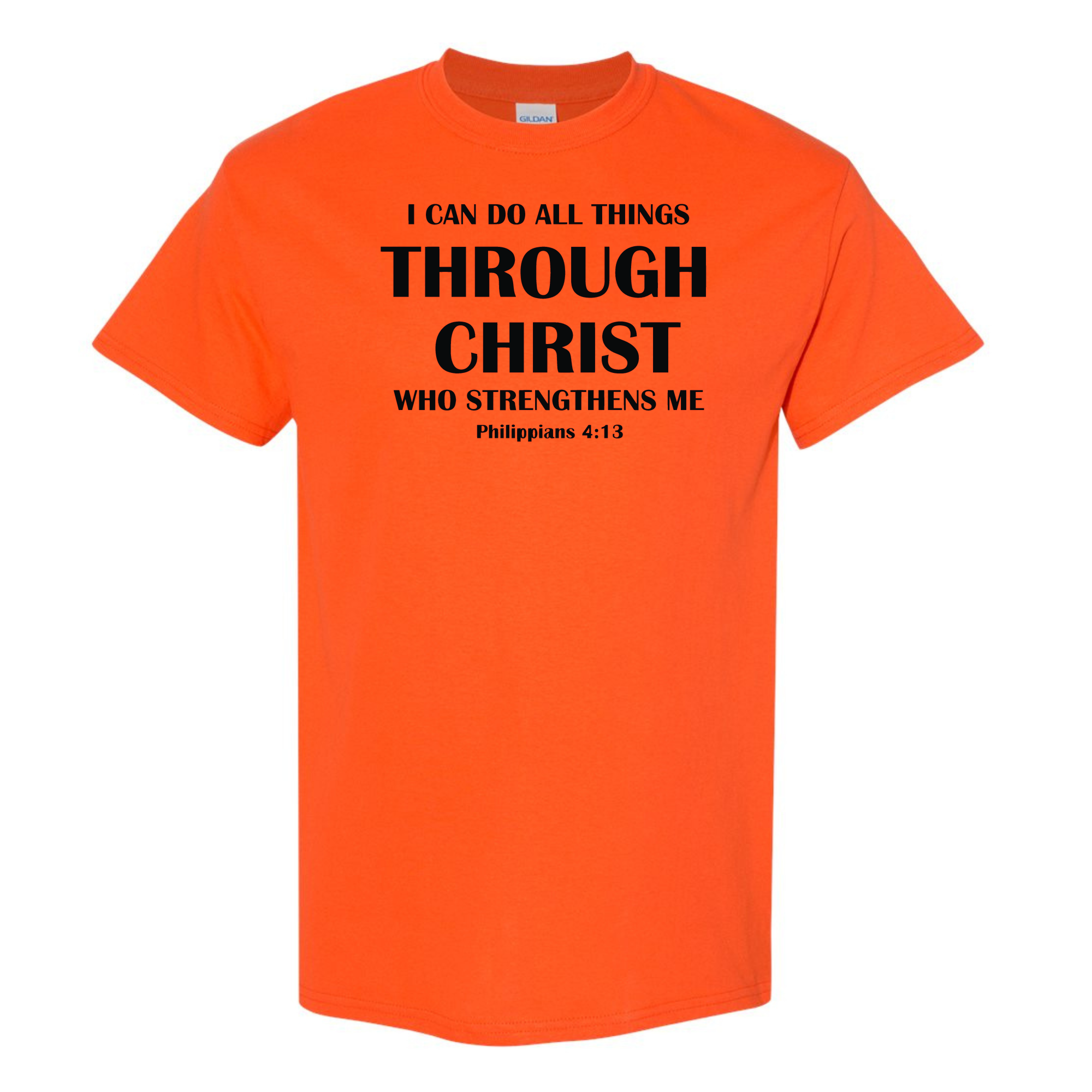 Love Ann Joy Apparel, LLC - Wholesale Screen Printed T-Shirt - Men's - I Can Do All Things Through Christ Christian T-Shirt6