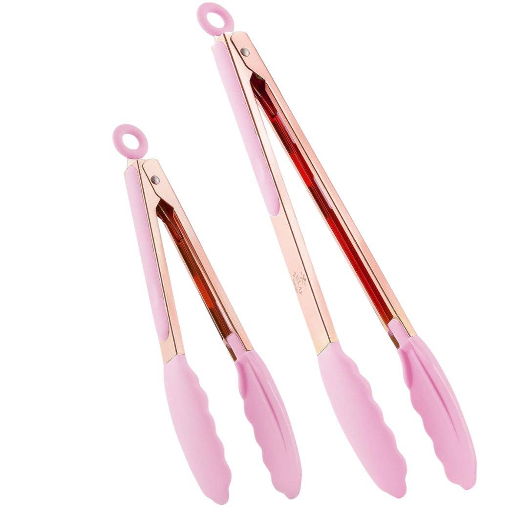 Zulay Kitchen - Wholesale Kitchen Tong - Cooking Tongs With Silicone Tips 9" & 12" - Stainless Steel19