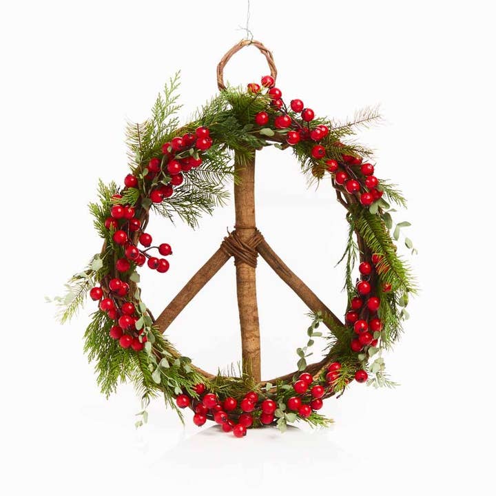 SERRV International - Wholesale Wreath - Peace Wreath2