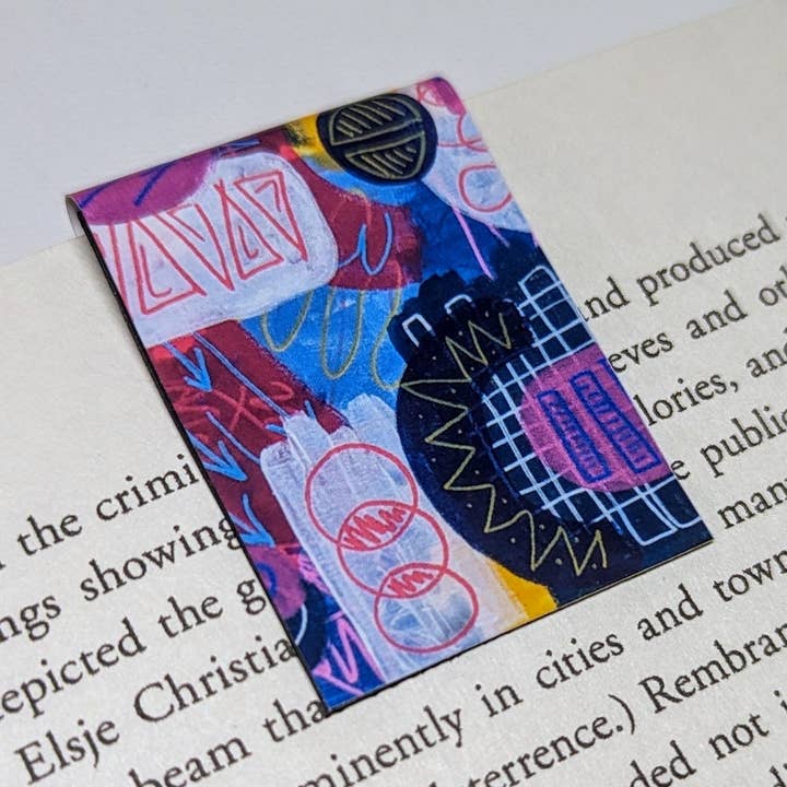 Queen City Magnetic Bookmark for wholesale by Ashley Laren Art