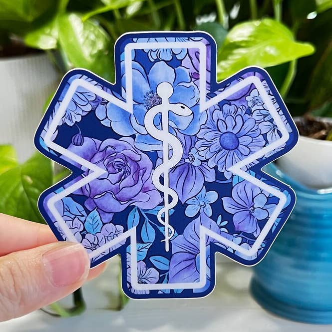 Autocollant EMS et autocollant pour voiture pour la vente par Scarlett Rose Galaxy