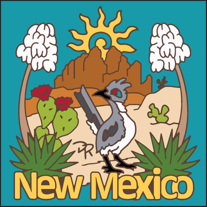 New Mexico Desert View Tile (9260A) for wholesale by Earthtones Tile