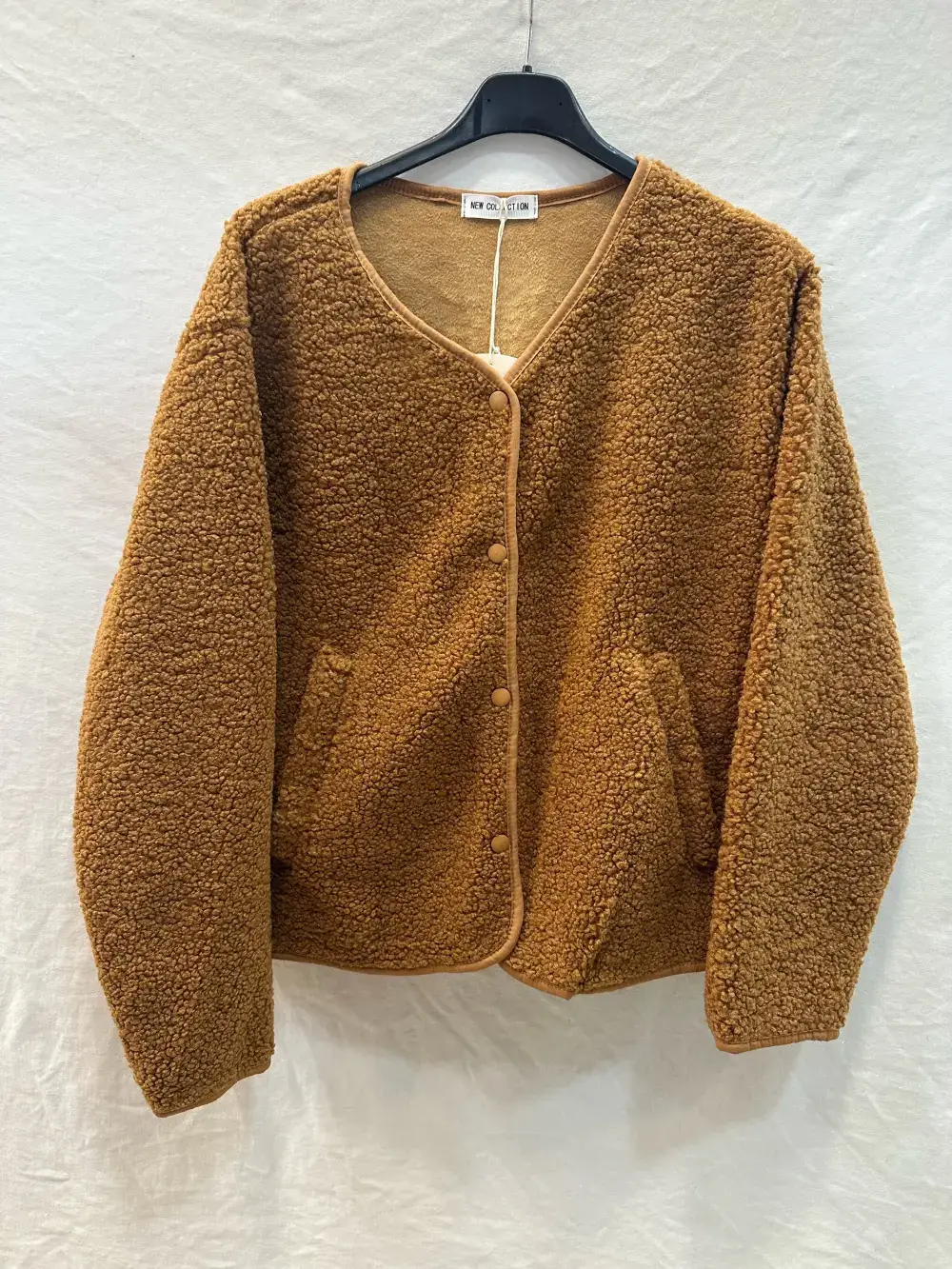 Mimi & Gogo - Wholesale Bomber Jacket - Women's - Bomber Jacket Fleece Jacket @3388_BomberMoumoute2