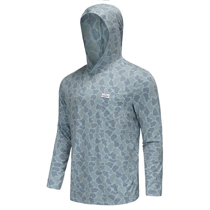 Honey Hole Outdoors - Wholesale Hoodie - Men's - Youth LS Performance Hoodie - Frog Skin