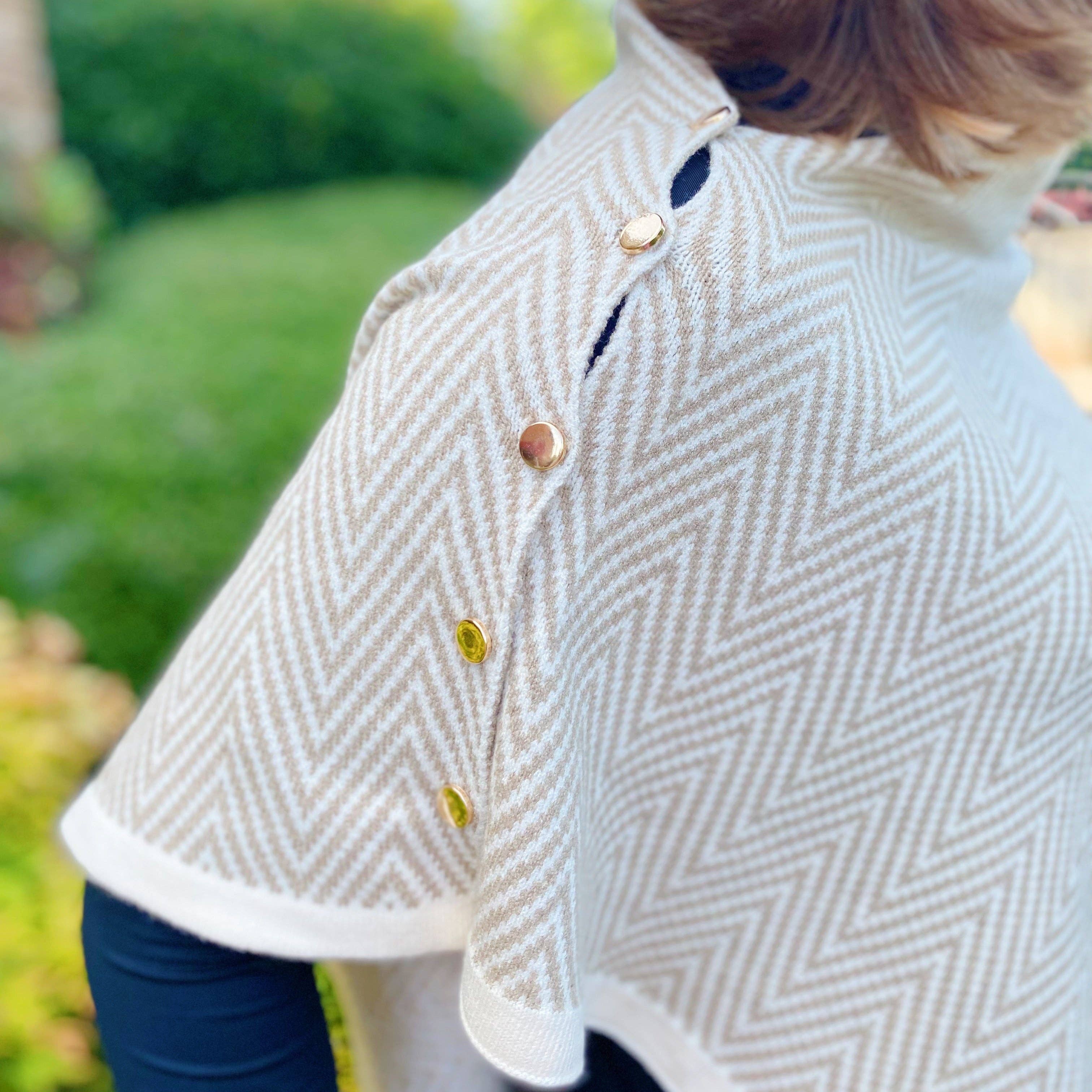 Ellison+Young – wholesale Poncho – Women's – Riverside Luxe Poncho1