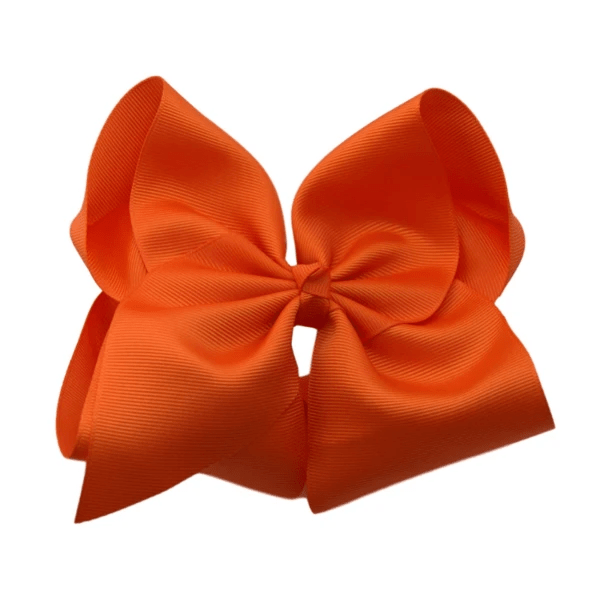 The Solid Bow - Wholesale Hair Bow - Kids - 6 inch Solid Grosgrain Bow/Alligator Clip8
