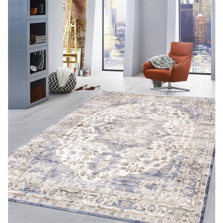 Pasargad Home - Wholesale Area Rug - Amadeus Oriental Area Rug in Ivory/Gray8