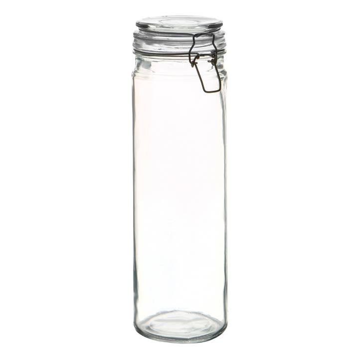 Rinkit Ltd – wholesale Burkar – Argon Porslin Glas Spagetti burk - 2 liter - vit sigill