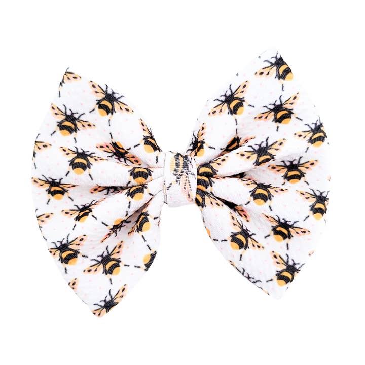 Sophia Hair Bow - Bee-utiful for wholesale by Caylee & Co