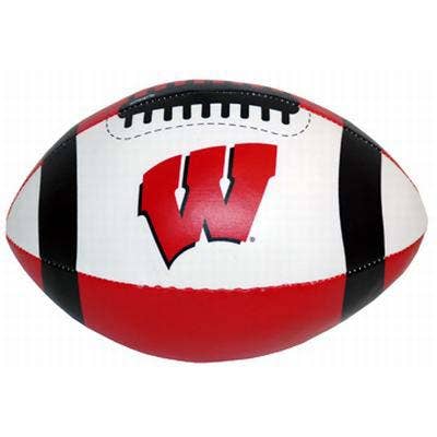 Wisconsin Badgers Ball Football Pvc for wholesale by Jenkins Enterprises