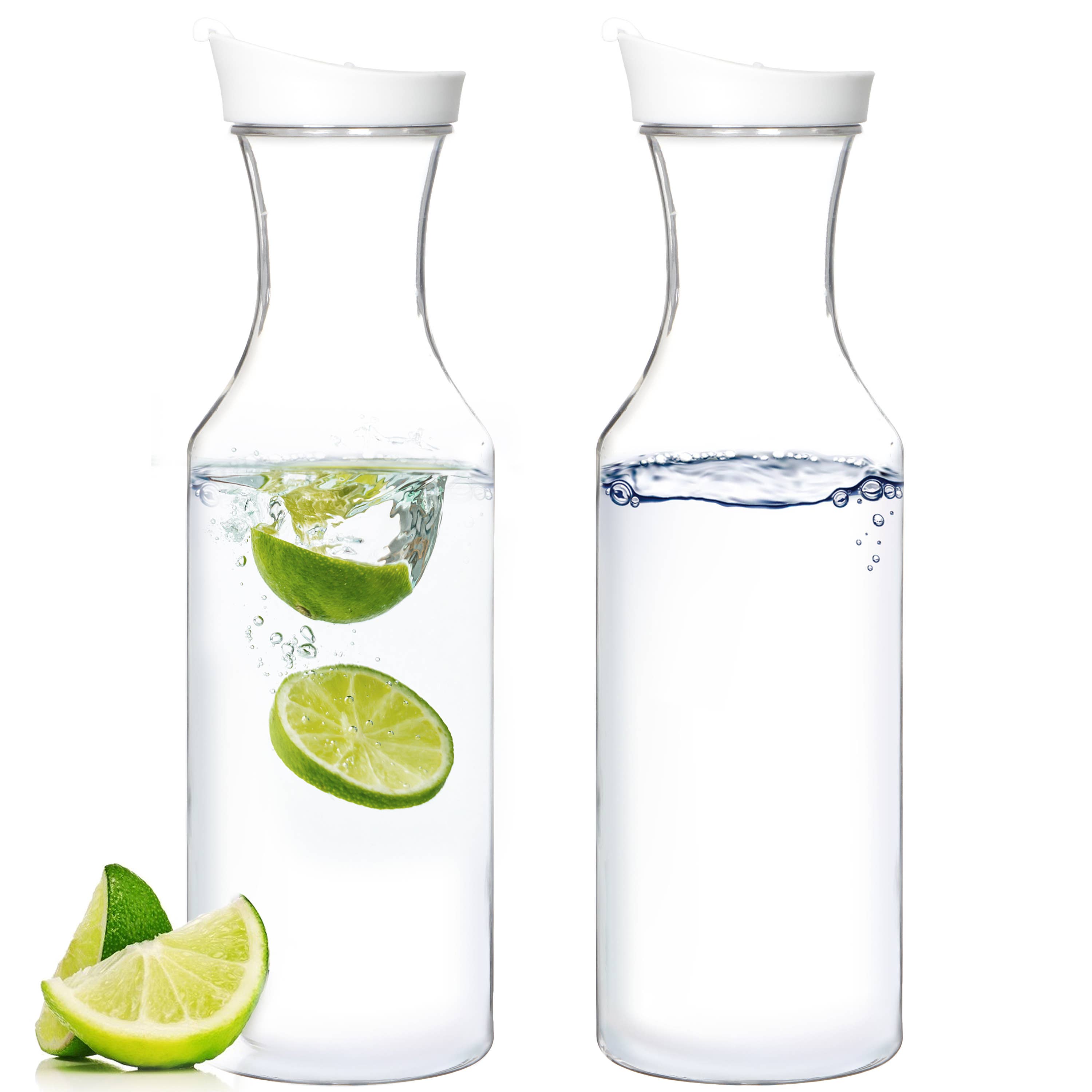 Youngever - Wholesale Carafe - Youngever 2 Pack 50OZ Plastic Carafe, Reusable Water Pitcher0