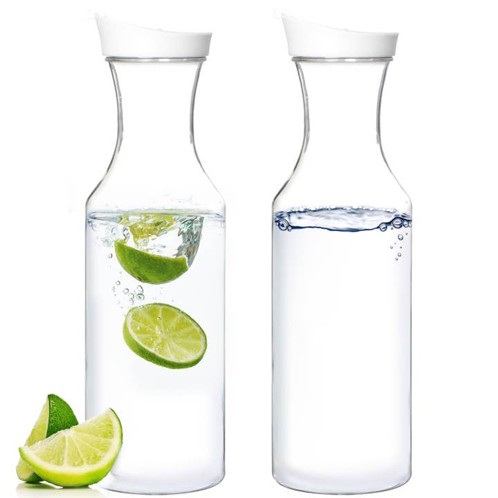 Youngever - Wholesale Carafe - Youngever 2 Pack 50OZ Plastic Carafe, Reusable Water Pitcher