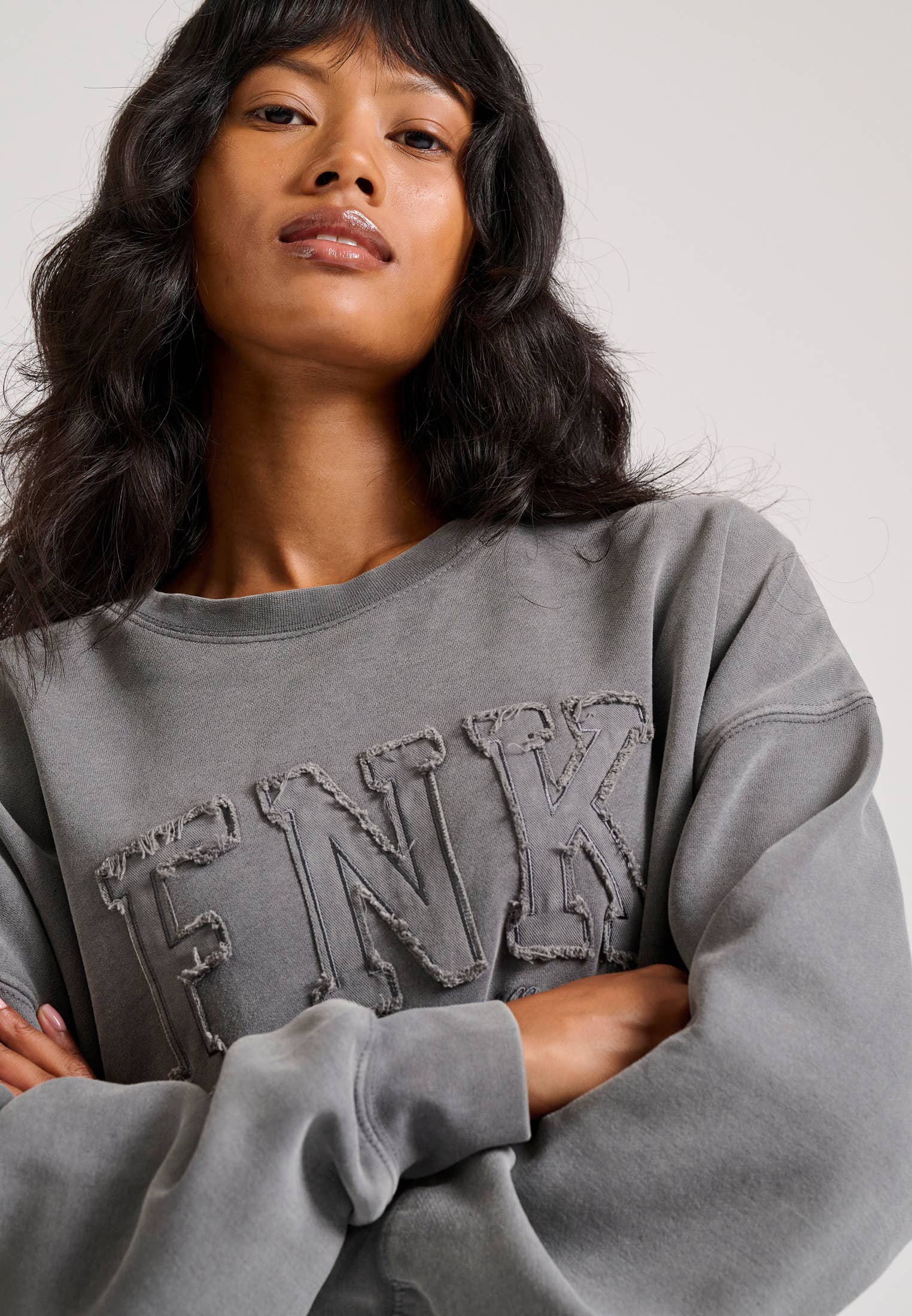 Funky Buddha - Wholesale Sweatshirt - Women's - Ladies Crew Neck Sweater28