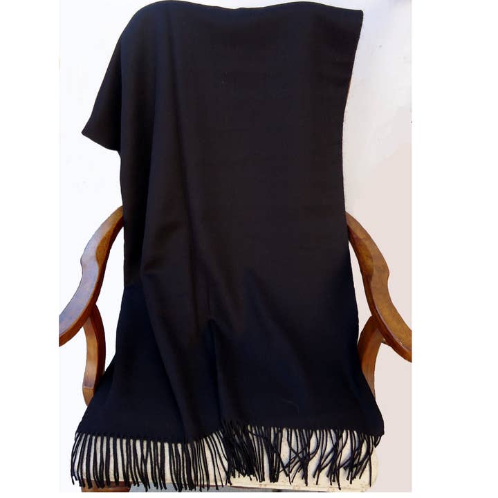 Alpaca Blanket - Baby Alpaca Fleece, Blankets with Fringe (BLK303) for wholesale by My Comfy Apparel