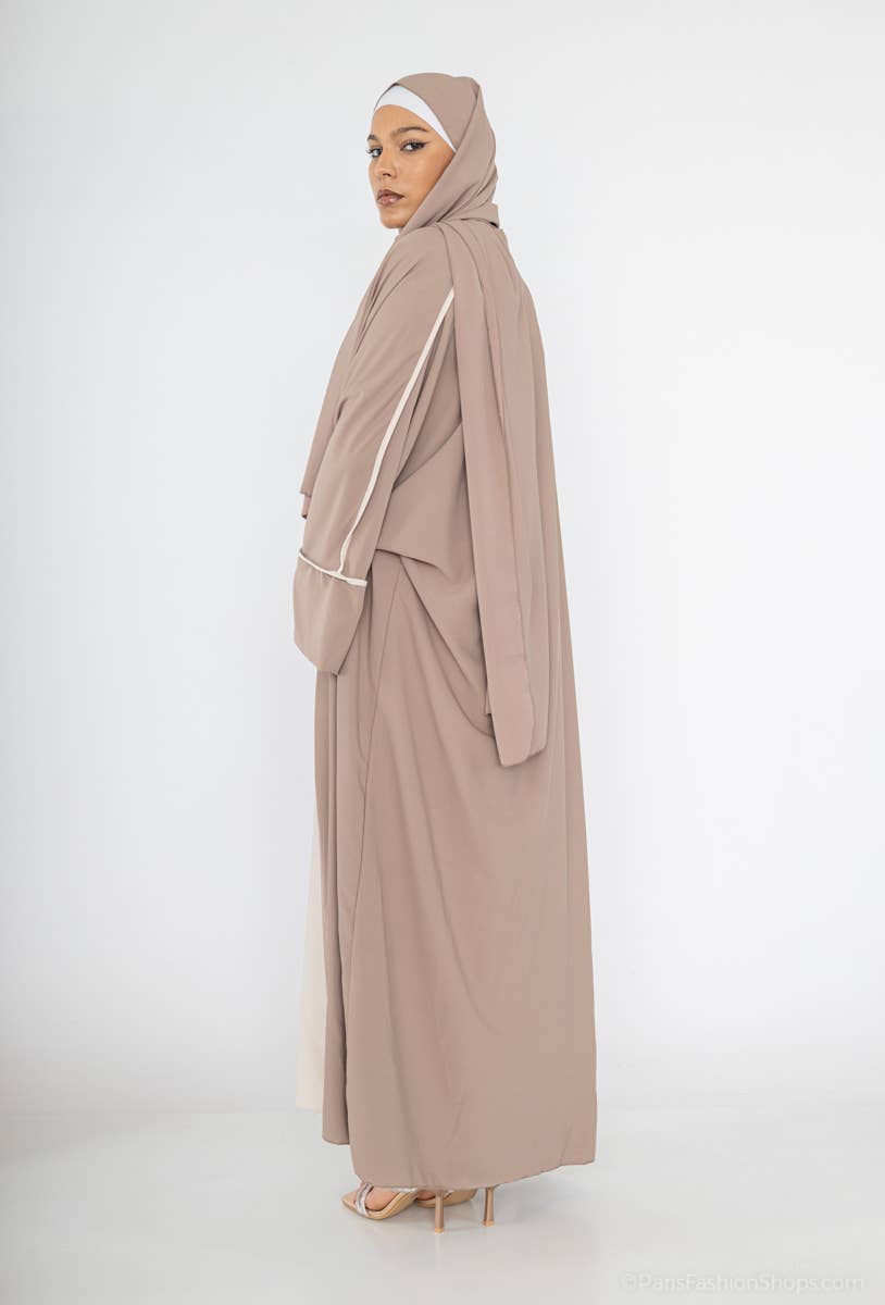 IDEAL OUTFIT - Vente Kimono – femme - kimono avec débardeur deux pièces en soie de Médine 2373pk6