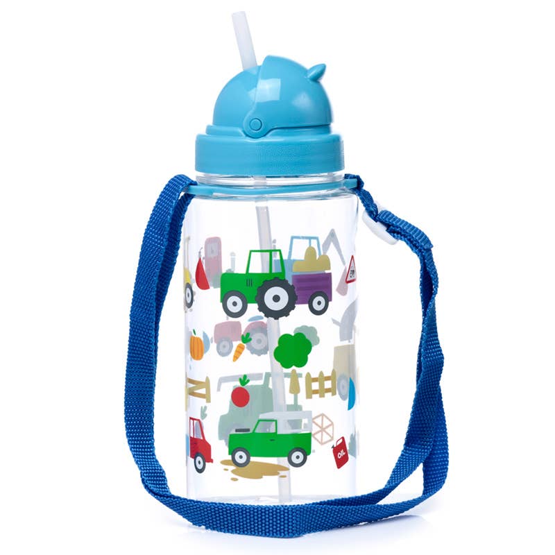 Puckator Ltd – wholesale Water bottle – Children's Shatterproof Water Bottle - Little Tractors3