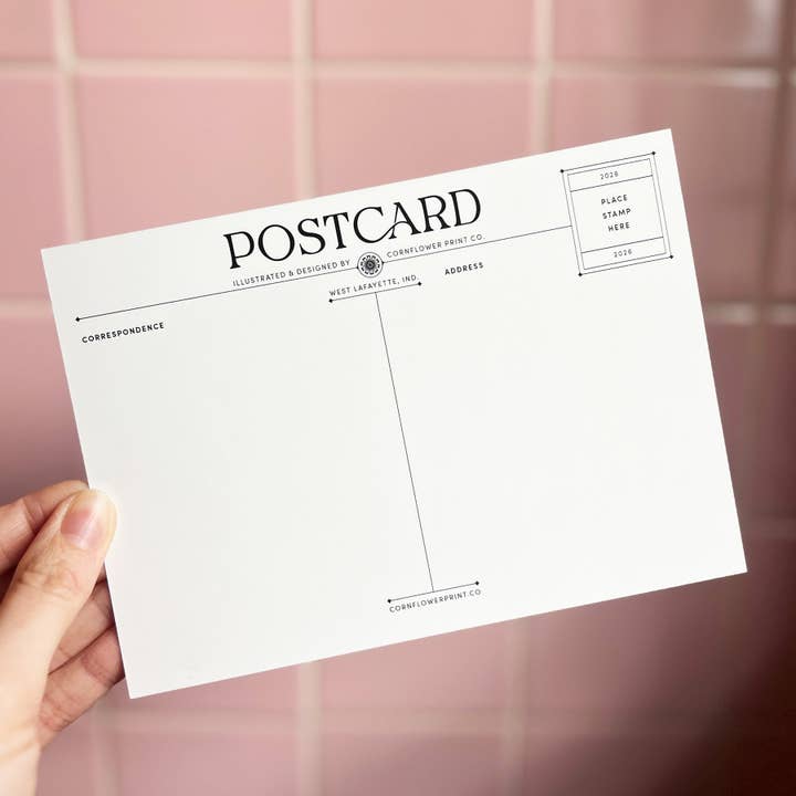 Cornflower Print Co. - Wholesale Postcard - Postcard | November Birth Flower | Chrysanthemum2