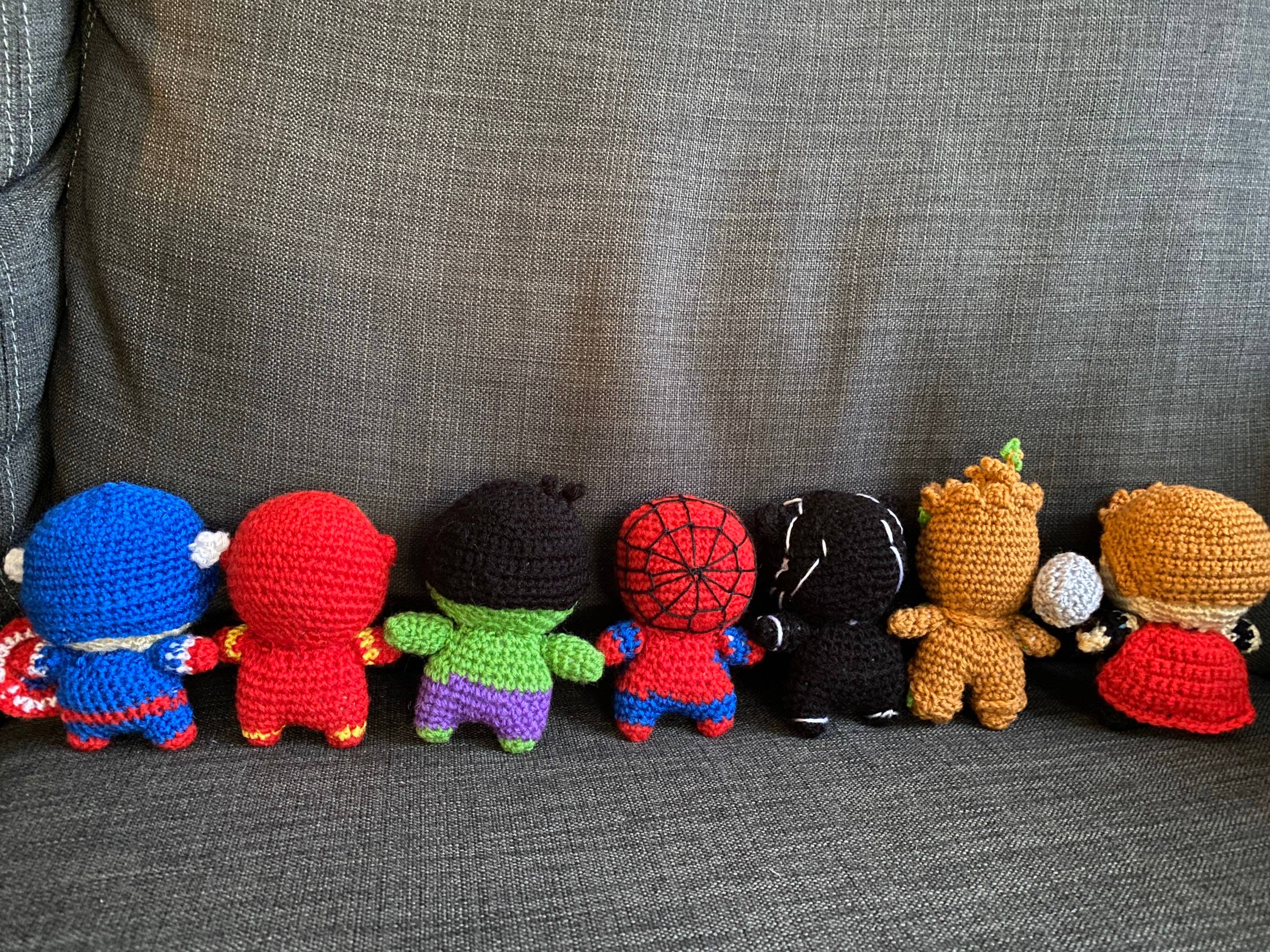 Anh2 LTD - Wholesale Doll - Kids - Crochet Avenger Superheroes Doll for Kids | MCU Fan Gift2