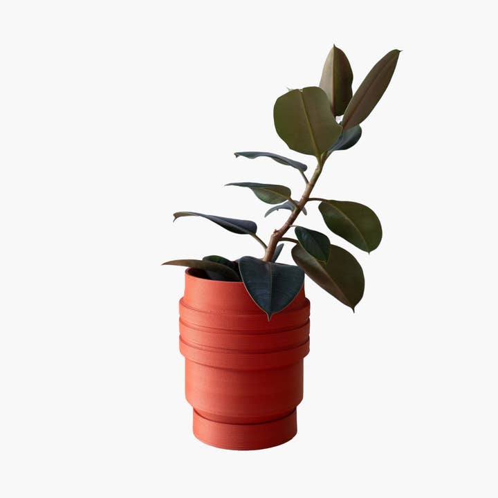 STRATE Mittlerer Pflanztopf - 29cm - Roter Terrakotta für den Großhandel von MINIMUM DESIGN