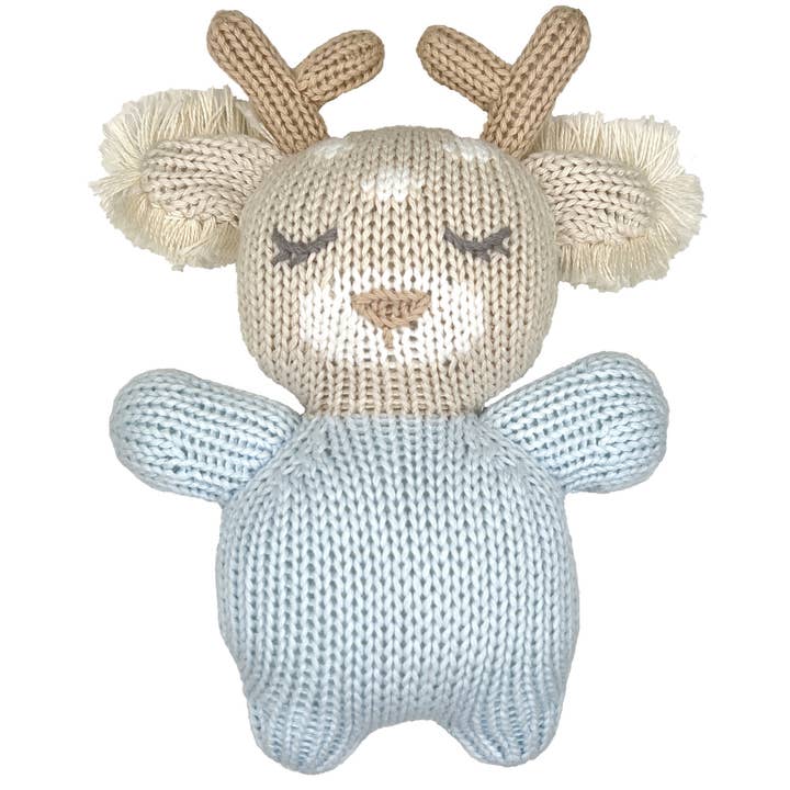 Bubbie the Fawn Knit Zubaby Doll for wholesale by Petit Ami & Zubels