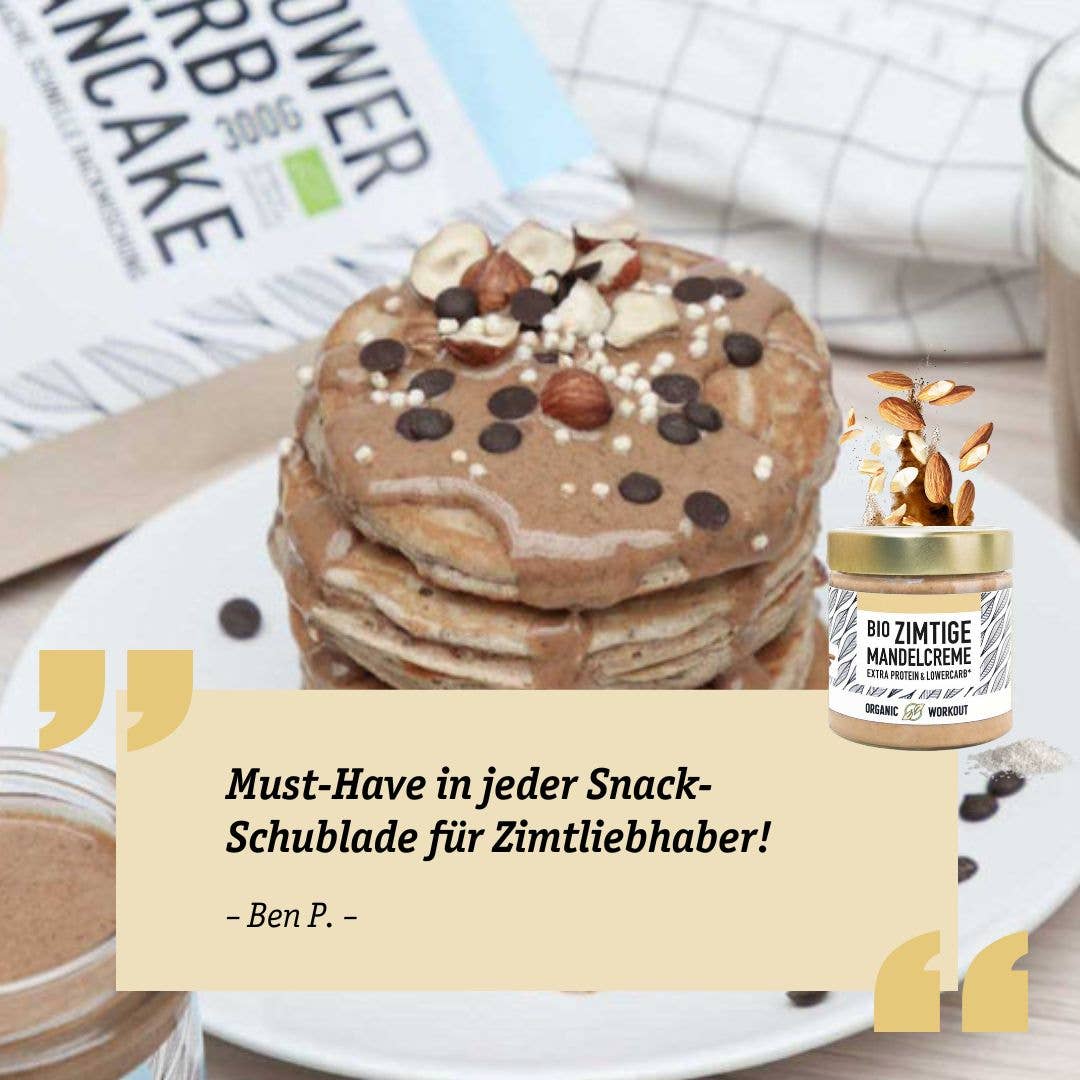 Organic Workout - Wholesale Nut Butter - Cinnamon Organic Almond Cream with Whey Protein + Vanilla (limited special edition)5