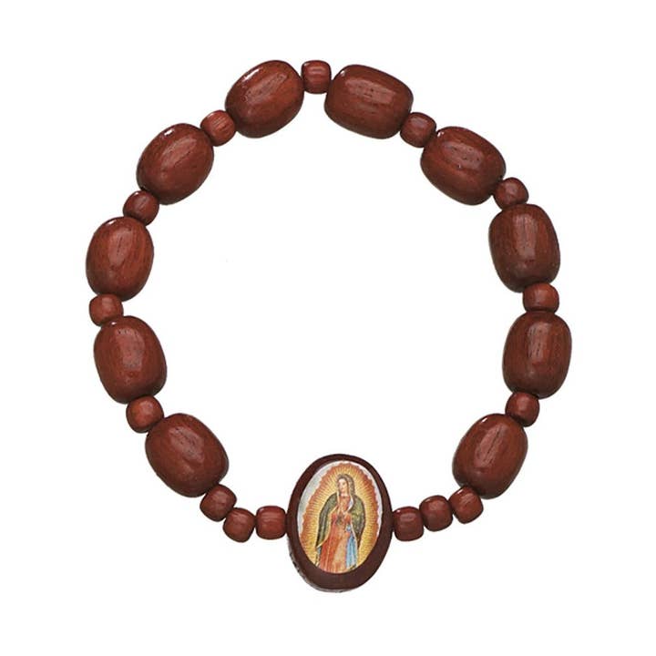 Charismatic Bracelet - Rosary Decade - Guadalupe for wholesale by Catholica Shop