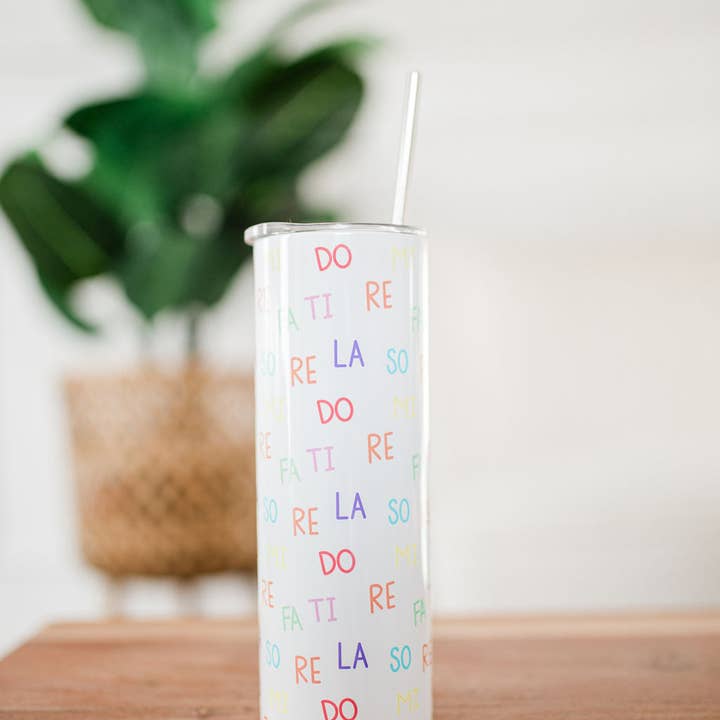 Musically Minted - Wholesale Insulated Mug/Tumbler - Solfege Skinny Tumbler6