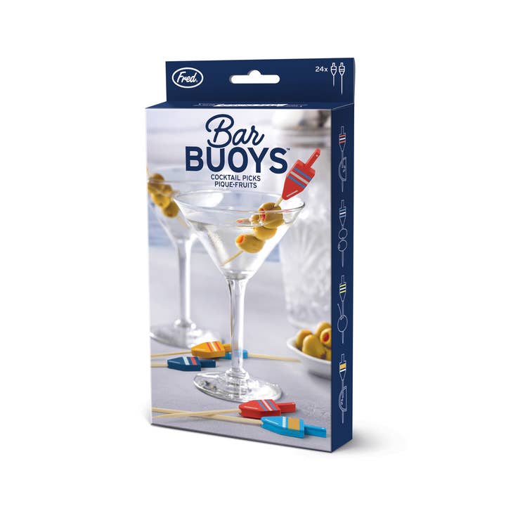 Fred & Friends - Wholesale Cocktail Pick - BAR BUOYS - Cocktail Picks - Set of 246
