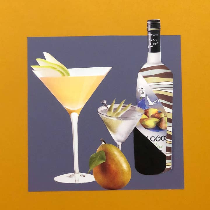 Collage original, décoration murale, art de la mode, art moderne pour la vente par Pink Buddhas