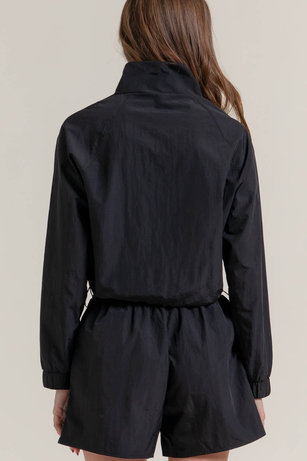 Active Basic | Active USA - Vente Veste de sport – femme - Anorak de sport à manches longues et coupe courte2