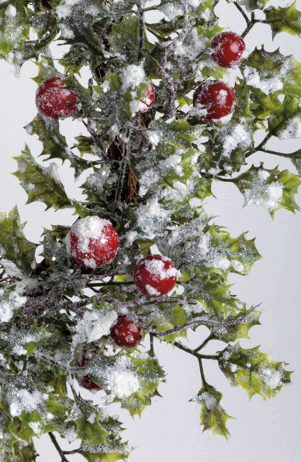 Primitives by Kathy - Wholesale Artificial Flowers - Holly Wreath1