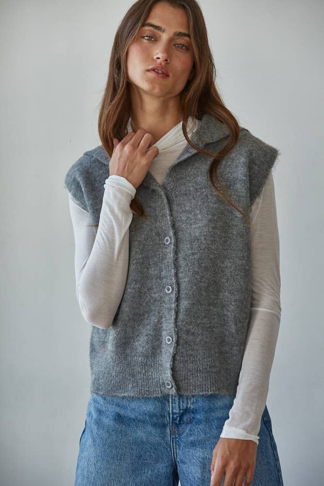 By Together - Wholesale Knit Top - Women's - L8611 | Knit Tencel Jersey Turtleneck Long Sleeve Sheer Top4