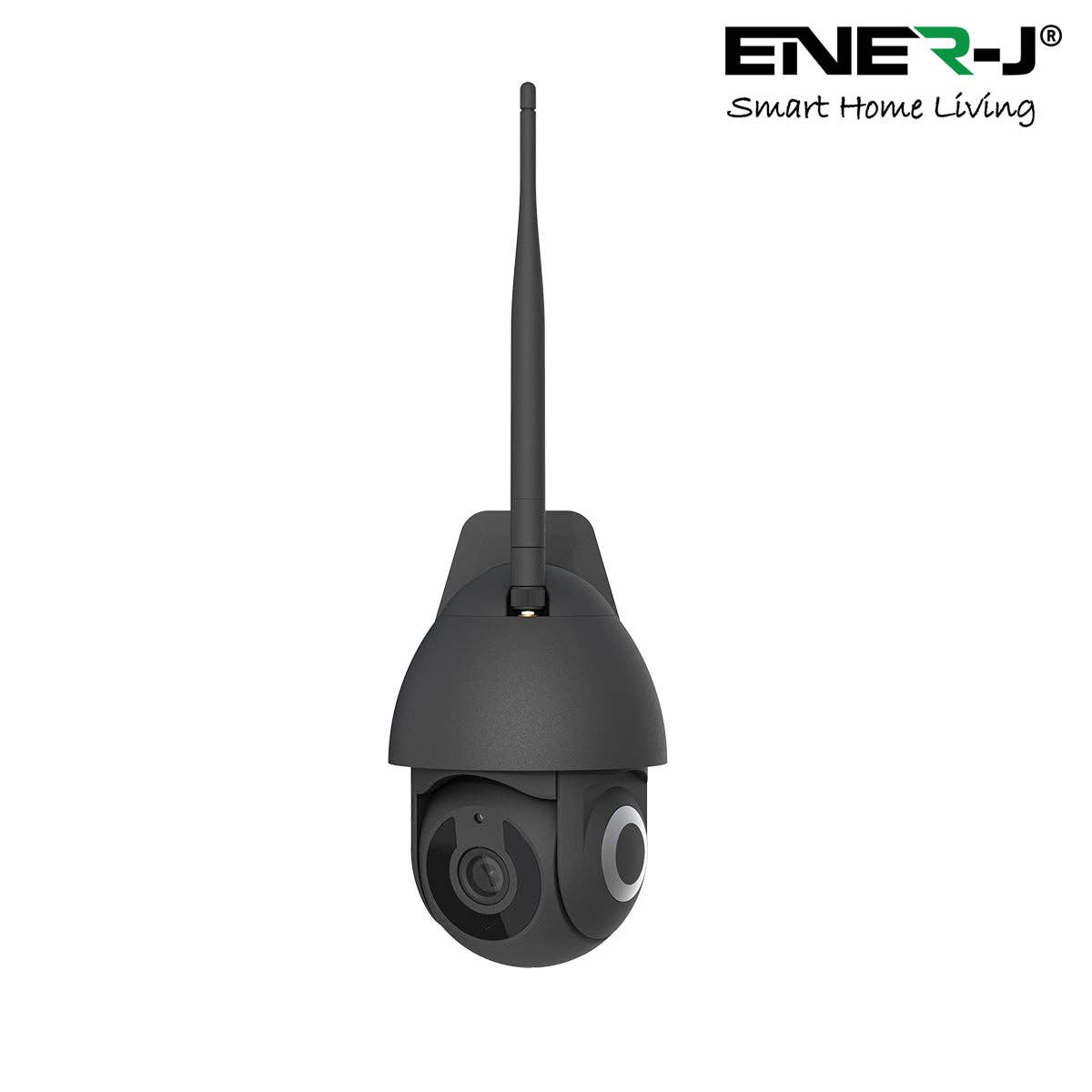 ENER-J - Wholesale Camera Strap - Smart Wi-Fi Dome Outdoor IP Camera, IP65, Black1