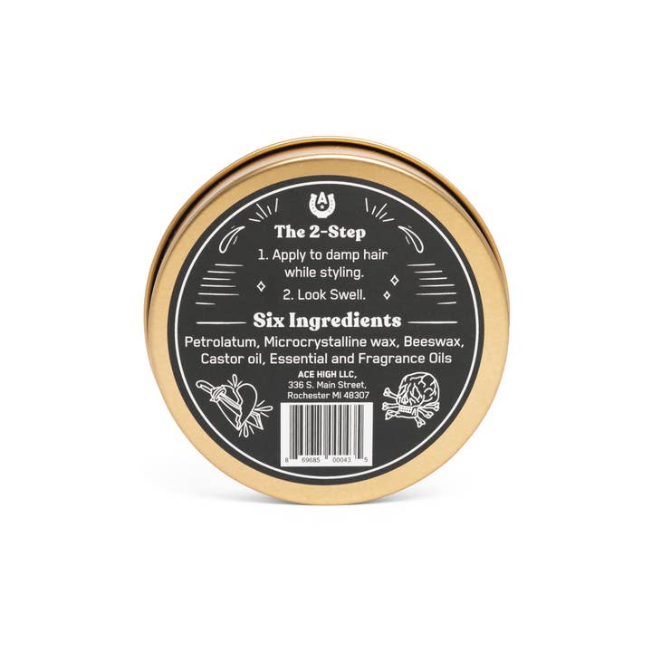 Ace High Co – wholesale Hair pomade – Men's – Black Cat Oil-Based Pomade