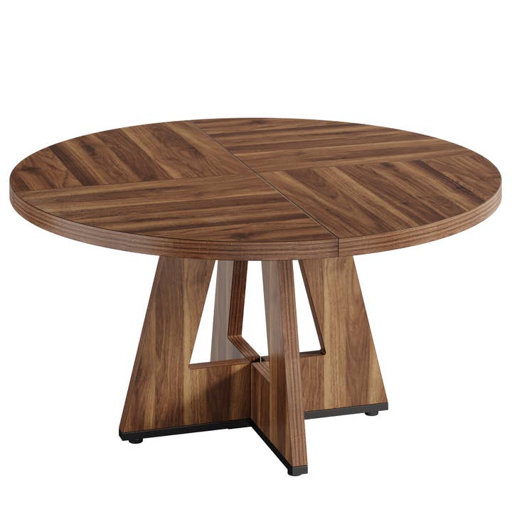 39F Inc. - Wholesale Coffee Table - 47" Round Farmhouse Dining Table ,5 Colors21