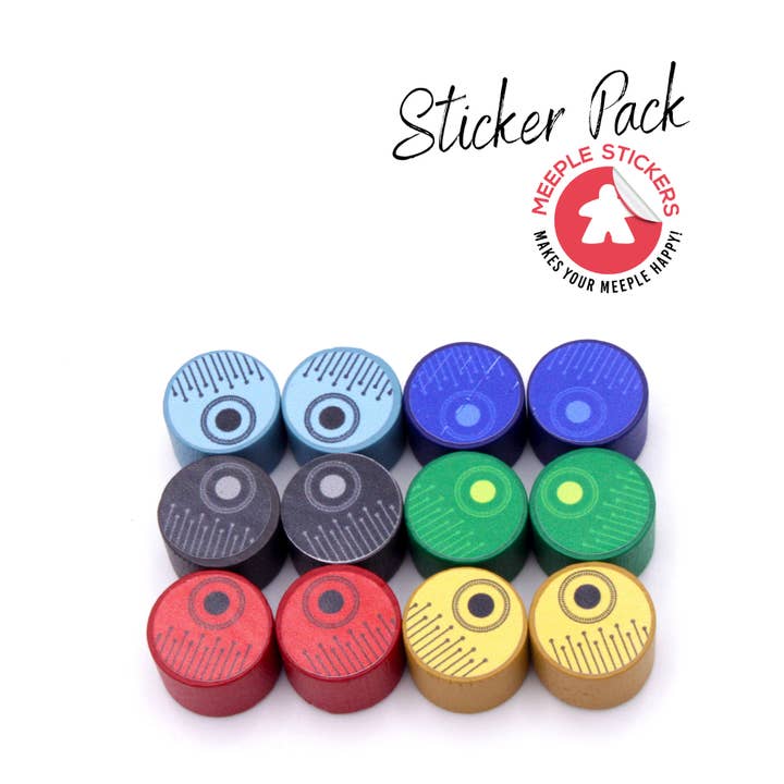 Meeple Stickers - Wholesale Board Game - Dune Imperium Uprising Sticker Set7