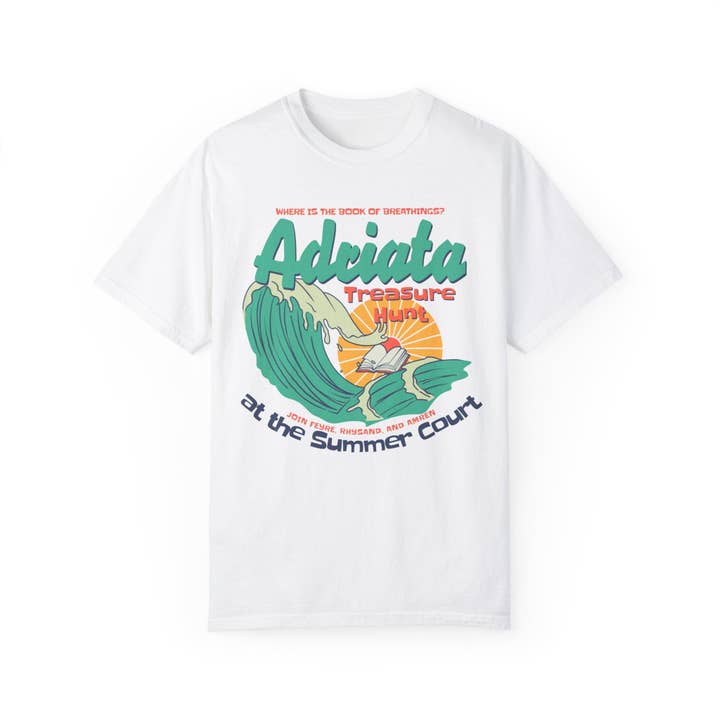 The Bean Workshop - Wholesale Screen Printed T-Shirt - Women's - Adriata Treasure Hunt T-Shirt