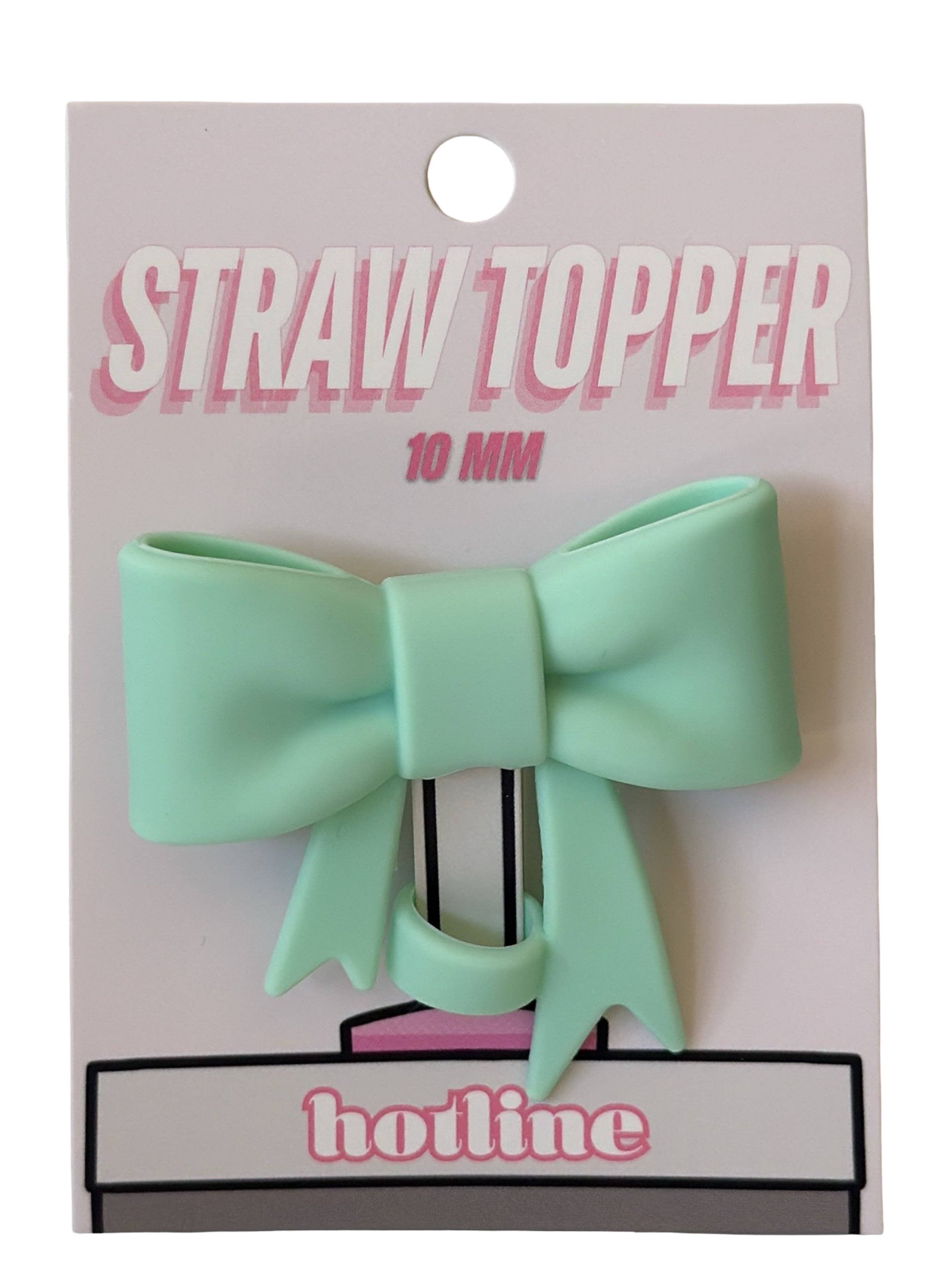 Shop Hotline - Wholesale Drink Topper - Large Bow Straw Toppers8