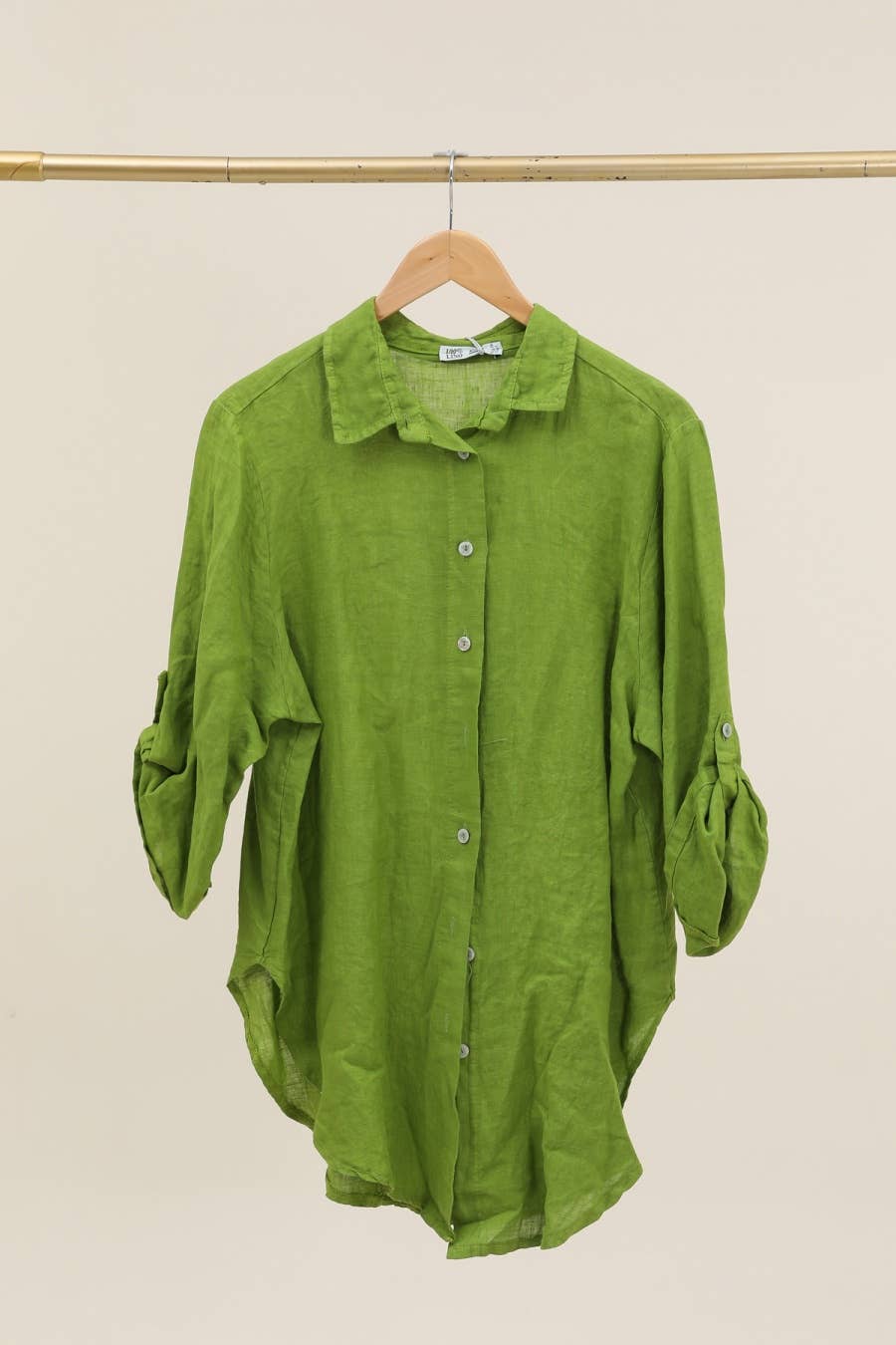 la maison des fibres naturelles - Wholesale Button Down Shirt - Women's - 100% linen shirt 62015932