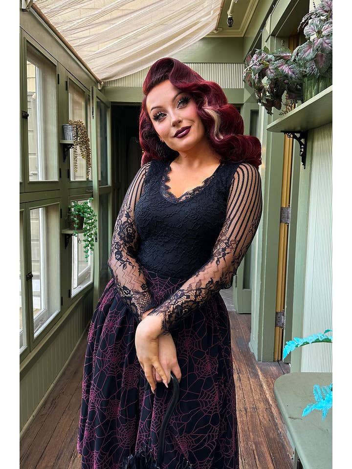 The Oblong Box Shopâ„¢ - Wholesale Blouse - Women's - Victorian Lace Top - RESTOCKED