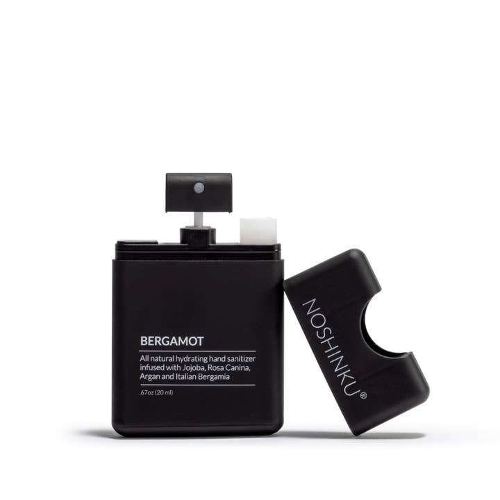 Noshinku - Wholesale Hand Sanitizer - REFILLABLE Bergamot Nourishing Pocket Hand Sanitizer