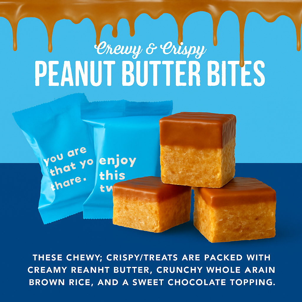 Snackatere - Wholesale Chocolate Covered Sweets - Peanut Butter Bites - Rice Crispies Treat, Vegan, Kosher5