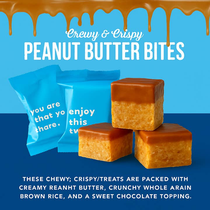 Snackatere - Wholesale Chocolate Covered Sweets - Peanut Butter Bites - Rice Crispies Treat, Vegan, Kosher5