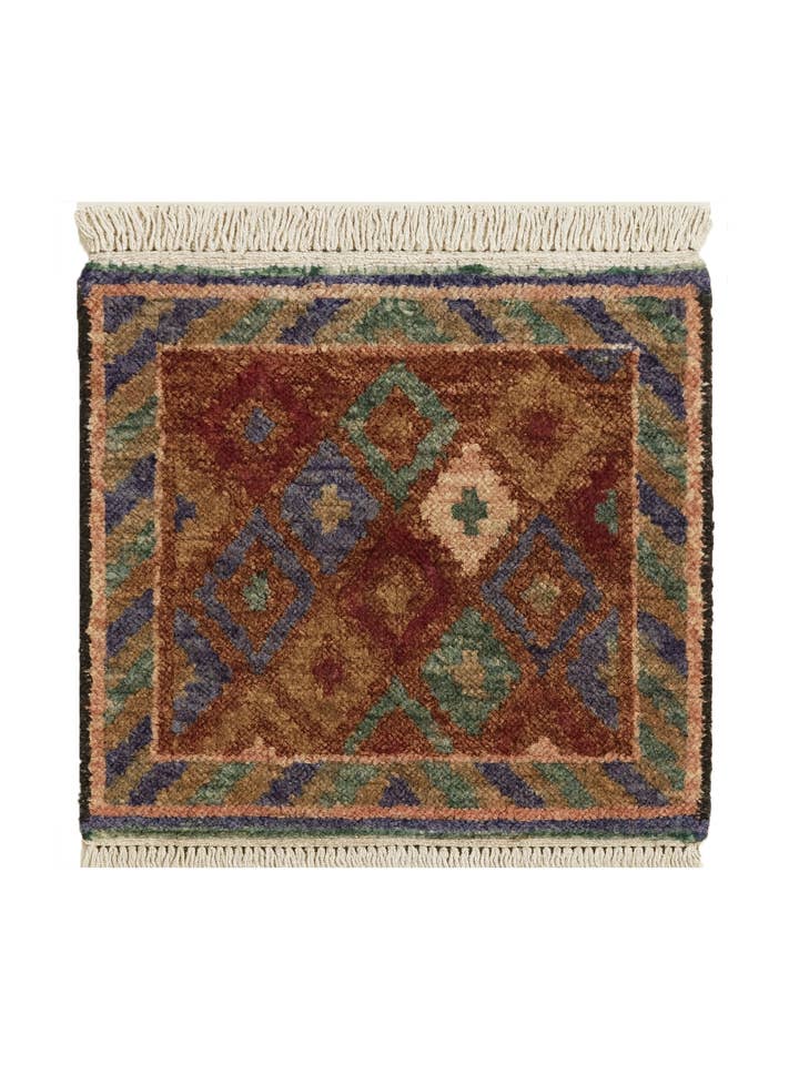 Muestra de alfombra anudada a mano Zrak - 30 x 30 cm para venta al por mayor de Imaco Rugs