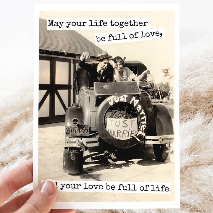 Raven's Rest Studio - Wholesale Wedding Card - Wedding Card. May Your Life Together Be Full Of Love...